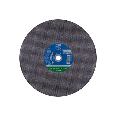 Pferd Abrasive Cut-Off Wheel, Type 1, 14 in Dia, 3/16 in Thick, 20 mm Arbor Hole Size, Silicon Carbide 64236